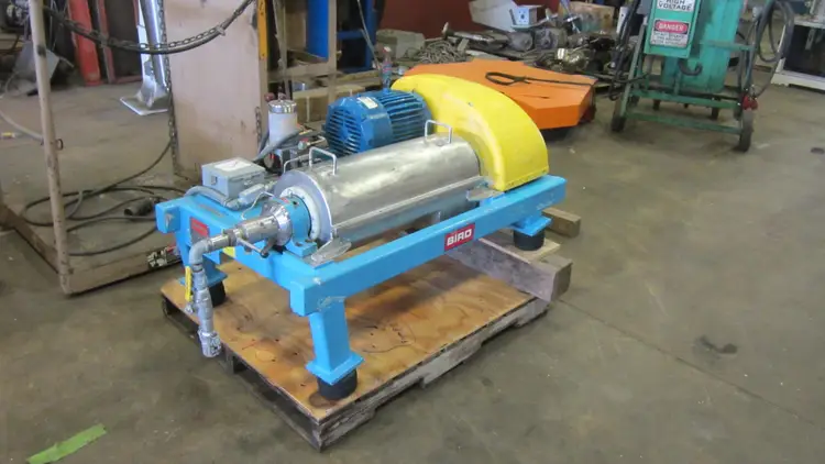 Used BIRD 150 Decanter Centrifuges New Jersey US | Perry Equipment #117880
