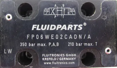 NEW FLUITRONICS 07242/93640 VALVE FP06WE02CADN/A 0724293640