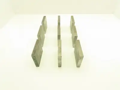 1018 Cold Rolled Steel Flat Bar Stock 5/8"x 3-1/2"x 4"L  Lot of 9 Blocks