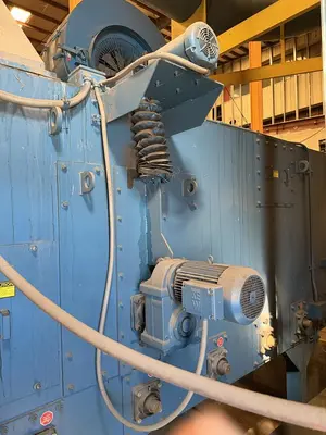 New | in-Stock 2008 BLASTEC 10' PLATE Roller Conveyor Shot Blaster Pennsylvania US | Shot Blasting Equipment #1292197