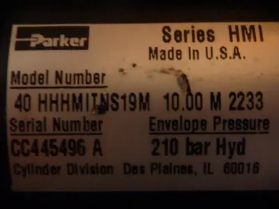 USED PARKER 40  HHH MITNS19M