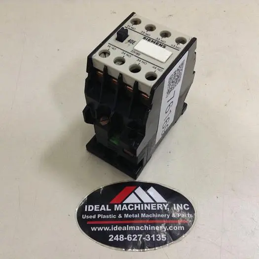 Used SIEMENS 3TH8040-0A PLC Contactors | Ideal Machinery #619855