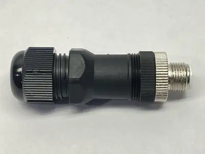 USED MENCOM FIELD WIREABLE CONNECTOR MALE M12 5-POLE