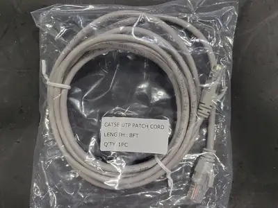 CAT5E UTP Patch Cord, 28AWG, 5 ft, (Box of 50)