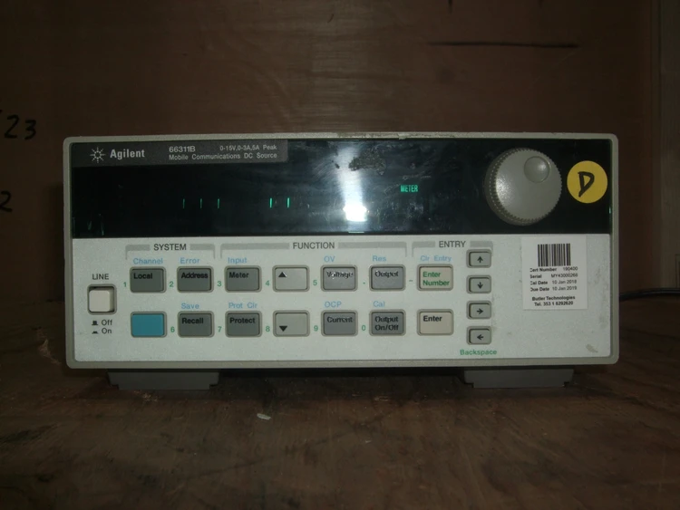 Used AGILENT 66311B DC Power Supplies Connecticut US | BG Industrial Surplus #472958