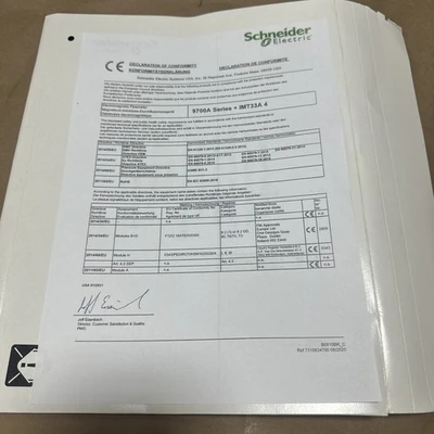 NEW Schneider Electric 9700 A