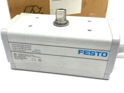 USED FESTO QUARTER TURN ACTUATOR 90 DEGREE SWIVEL 533477