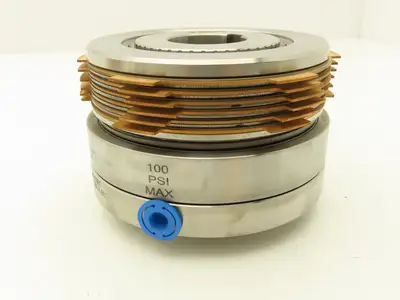 Logan Clutch S45-0007 Air Threading Disc Clutch 1.5" Bore 100psi Acme Gridley