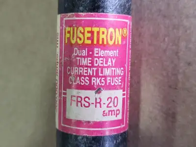 USED FUSETRON FRS-R20
