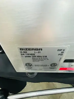 Bizerba GSPH 2021 Manual Deli Slicer Fully Refurbished