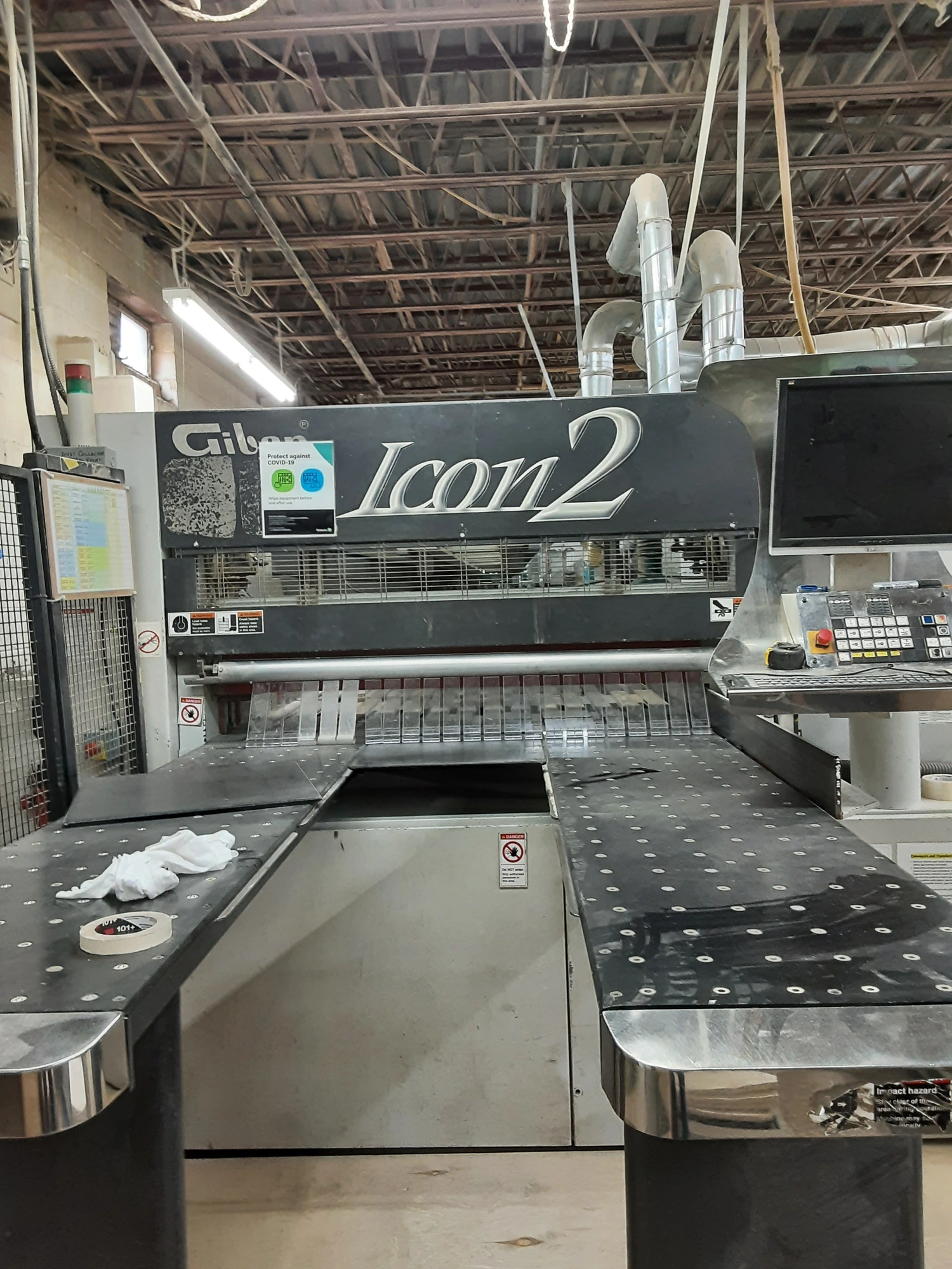 Used 2006 GIBEN ICON2 H105 Single-Line Beam Saws Ontario CA | Aldan Woodworking Machinery #1252755
