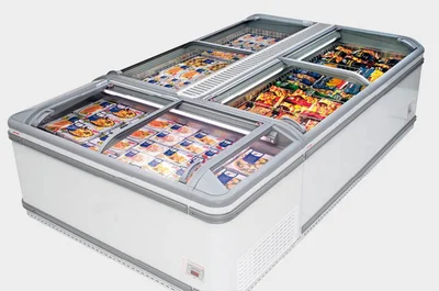 194-0078 AHT Paris 210 Multi Temp Self Contained Cooler-White