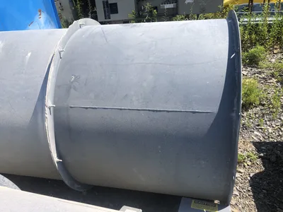Hartzell 31U-42-WM3 42” Steel Tubeaxial / Axial Fan Blower 10 Hp 16000 CFM