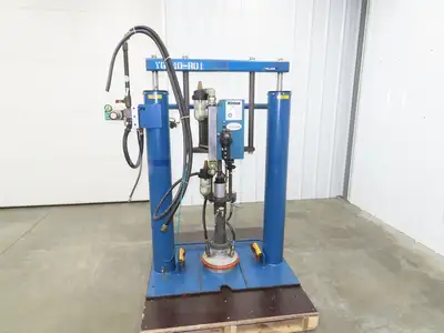 Nordson Rhino Pail Drum Unloader Pneumatic Pump 65:1 Ratio 100PSI