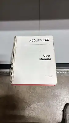 Used 2002 ACCURPRESS 7608 Press Brakes Illinois US | Asset Exchange Corporation #1292339