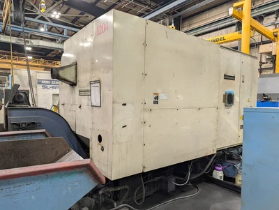 Mori Seiki SL-65 CNC Lathe 220/3/60, W/ Mori Seiki MSC-516 Control; W/ Hyd Unit; W/ Chip Conveyor;