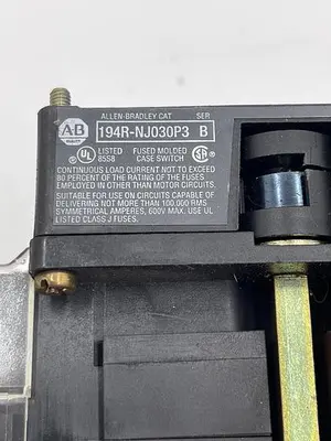 USED ALLEN-BRADLEY ALLEN-BRADLEY 194R-NJ030P3 SER B