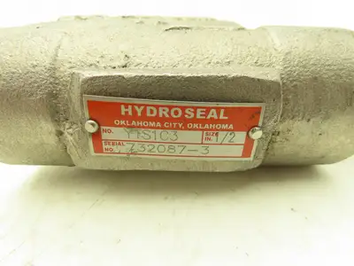 Hydroseal YTS1C3 Y Strainer Filter Screen Valve 1/2" NPT