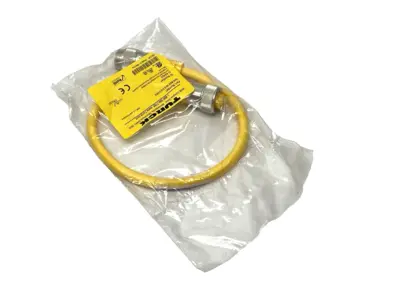 NEW TURCK DOUBLE END POWER CABLE MALE TO FEMALE 7/8" U-49463