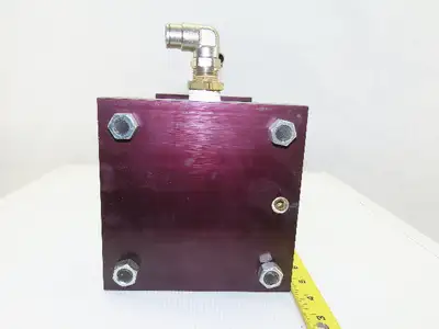 Schrader Bellows 1065447 6" Bore 10" Stroke Pneumatic to Hydraulic 250 PSI