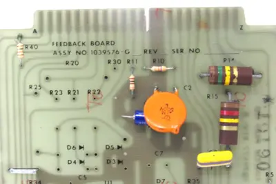 REPAIRED FINCOR 1039576-G1 FEEDBACK BOARD 1039576G1