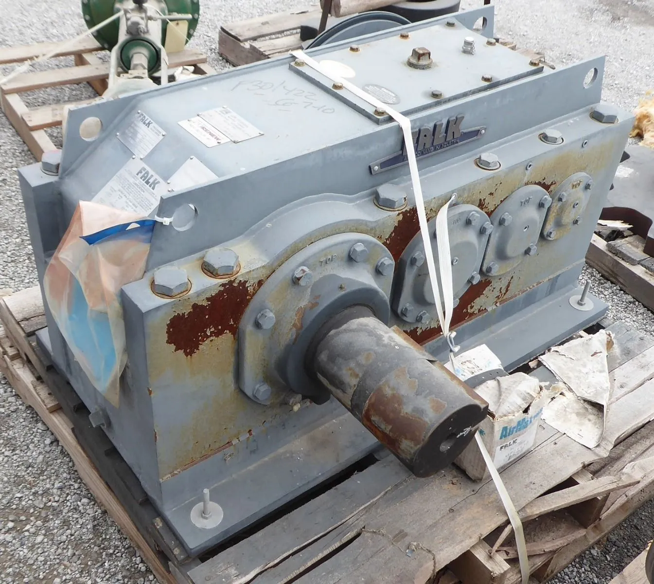 Falk 405A2-CB Enclosed Gear Drive 17.06:1 Ratio 1750 RPM In 102.6 Out Rebuilt