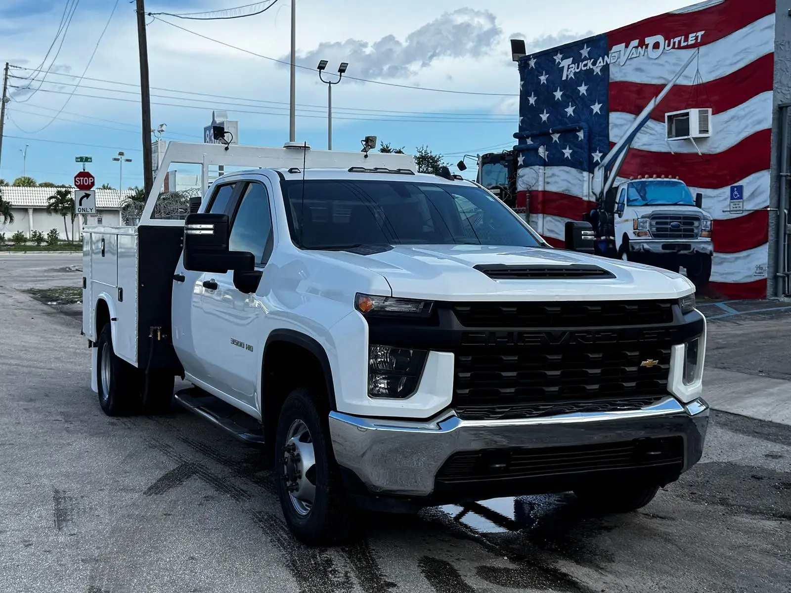 Used 2021 CHEVROLET SILVERADO 3500HD Service & Utility Trucks Florida US | Truck and Van Outlet #1509133