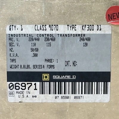 NEW SQUARE D 9070 KF300D1