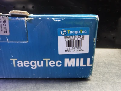 TaeguTec 4" Indexable Facemill 1.5" Arbor TFM430FS D4.00R-05 (LOC1706)