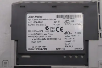 Used _UNKNOWN_ _UNKNOWN_ Input / Output Modules Pennsylvania US | Global Equipment International, LLC #1436387