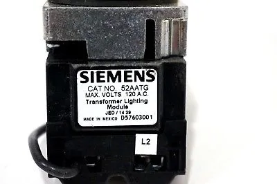 USED SIEMENS 52PT6G2AP PUSHBUTTON