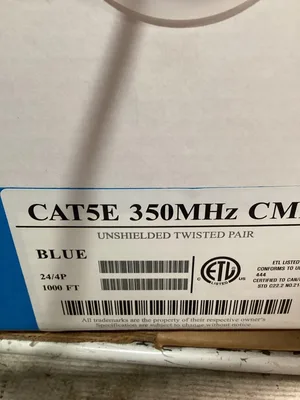 Tripp-Lite CAT5e, 350MHz, 24AWG Blue Cable