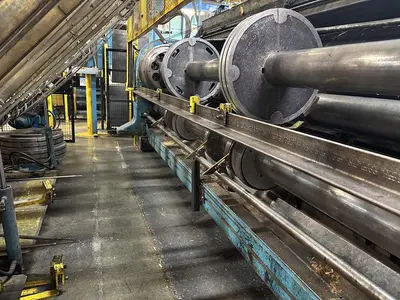 86″ x 185″ Universal 2 color Flexo Rotary Slotter