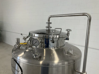 Used PSYCHO BREW JACKETED CONICAL FERMENTER/UNITANK 10BBL Jacketed Tanks Michigan US | Miedema Asset Management Group #1580123