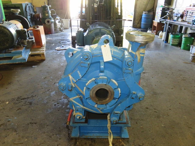Goulds pump model 5500 Severe Duty Slurry pump size 3x4-17 material HC600 , Unused Spare Room