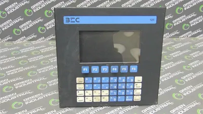 BEC Elektronik AS BUF-121-SIO Operator Interface BEC 121 Dual I/O Used