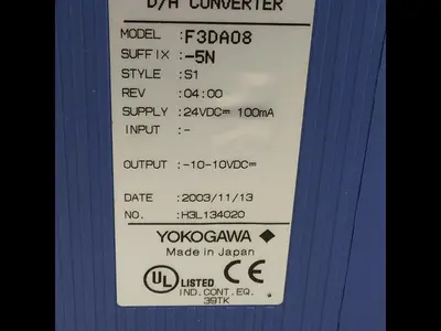 USED YOKOGAWA F3DA08-5N