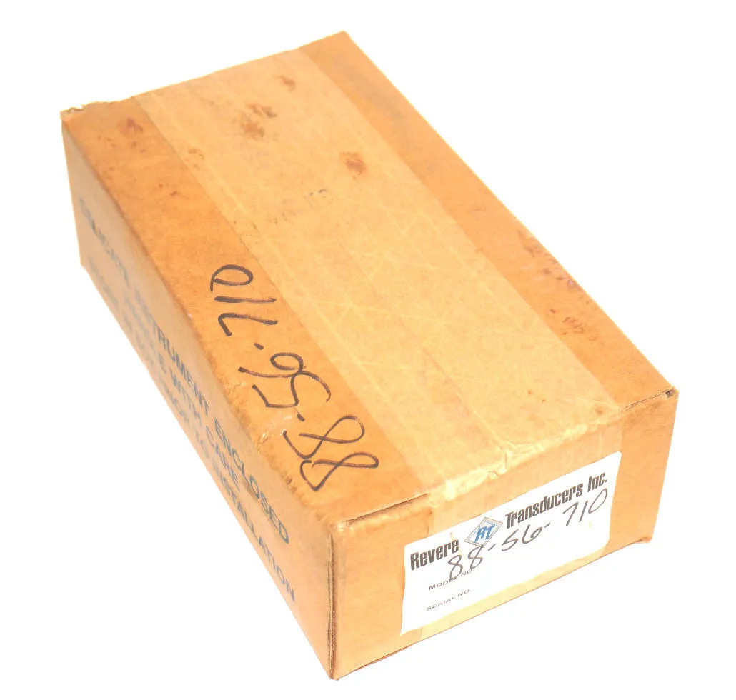 NEW FACTORY SEALED REVERE TRANDUCERS 5123-D3-4K-2OP1 TRANSDUCER