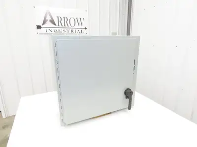 Hoffman A24SA2610 Electrical Enclosure Control Panel JIC 24x26x10" Disconnect
