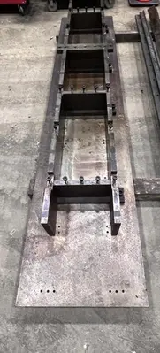 96” L-R x 20” F-B x 8” Tall Die Riser