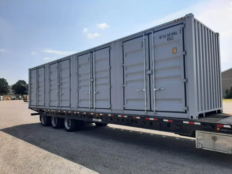 Used NEW 40 FT. SIDE DOOR SHIPPING CONTAINER _UNKNOWN_ Shipping Containers | OAK BAY MARKETING #394043