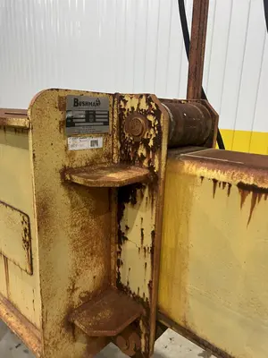 53 TON (107,500 LBS) BUSHMAN MODEL #MT420 TELESCOPING MAGNETIC LIFTING SPREADER BEAM  W/ OHIO MAGNETICS DIESEL GENERATOR: STOCK #20419