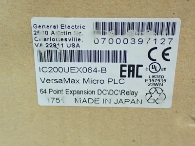 New | in-Stock GENERAL ELECTRIC IC200UEX064B PLC Expansion Units Ohio US | HGR 24 #1406466