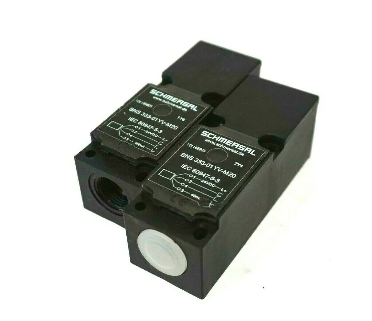 2 NEW SCHMERSAL BNS333-01YV-M20 SAFETY SENSORS BNS33301YVM20