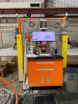 Used 2020 BACA SYSTEMS RSJ 202 2.0 DUAL TABLE Bridge Saws Michigan US | All Used Stone Equipment #1568695