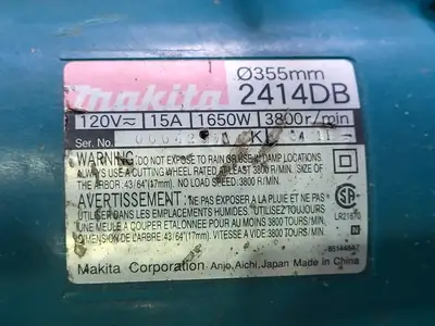 USED 2011 MAKITA 2414DB