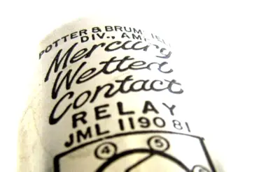 NEW POTTER & BRUMFIELD JML-1190-81 RELAY MERCURY WETTED 8PIN JML119081