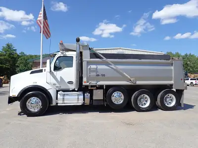 Used 2021 KENWORTH T880 Dump trucks Massachusetts US | Brookside Equipment Sales #1427779