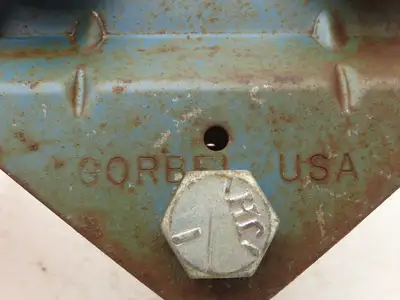 Gorbel 250 Workstation Bridge Crane Hoist Push Trolley 250Lb 1-5/16"Wheels