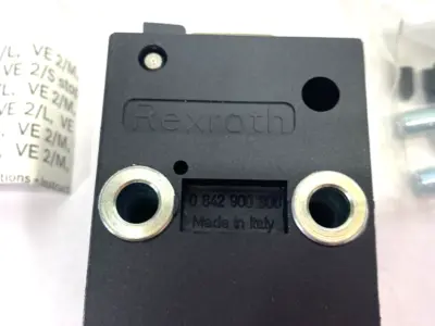 New | in-Stock Bosch Rexroth Pneumatic Damping Stop Gate VE 2 Pneumatic Cylinders Michigan US | Maverick Industrial Sales #1424735